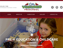 Tablet Screenshot of littlevineyard.org