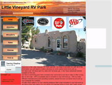 Tablet Screenshot of littlevineyard.com